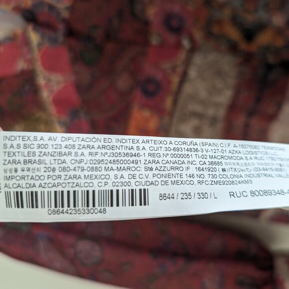 Zara Boho Print Maxi Dress - Picture 12 of 12